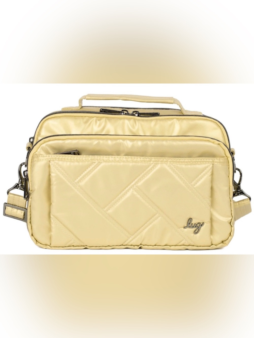 NWOT LUG - Scoop SE Crossbody Bag in Metallic Gold - NEW